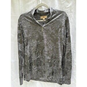 Sport Haley Women’s Golf Performance Pullover‎ Metallic Hawaiian Print Medium